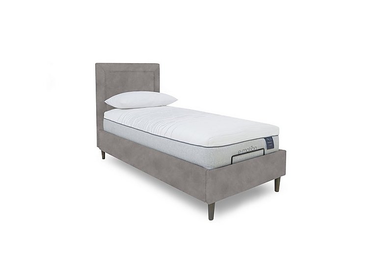 E-Motion Yumi Adjustable Bed Frame - Single - Dapple Oyster