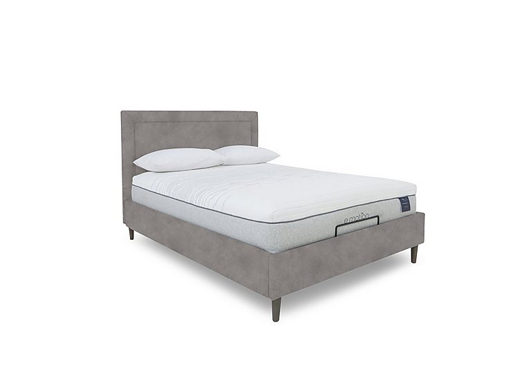 E-Motion Yumi Adjustable Bed Frame - King Size - Dapple Oyster