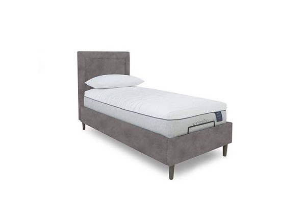 E Motion Yumi Adjustable Bed Frame  Single  Dapple Sterling | Bed Sava