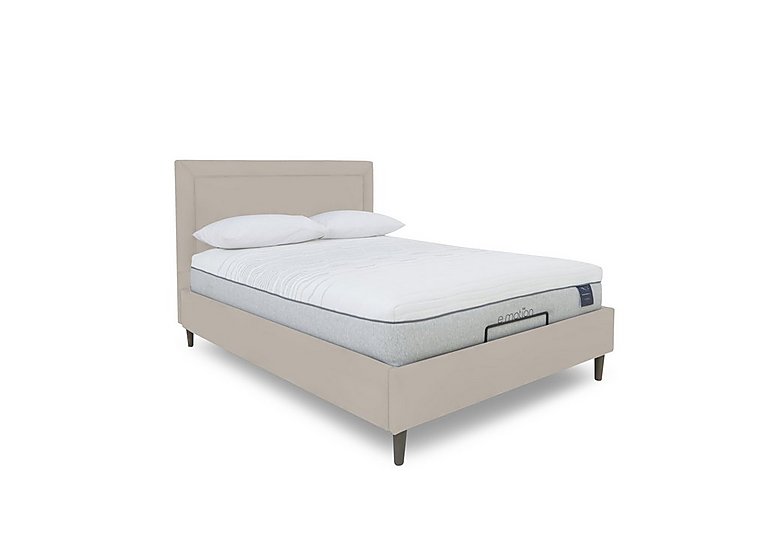 E-Motion Yumi Adjustable Bed Frame - King Size - Seven Ivory