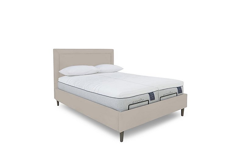 E-Motion Yumi Dual Adjustable Bed Frame - Super King - Seven Ivory