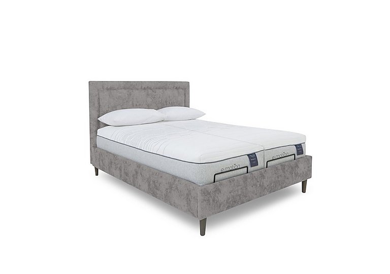 E-Motion Yumi Dual Adjustable Bed Frame - Super King - Daytona Silver