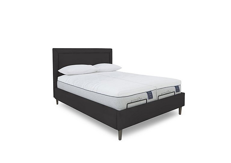 E-Motion Yumi Dual Adjustable Bed Frame - Super King - Seven Anthracite