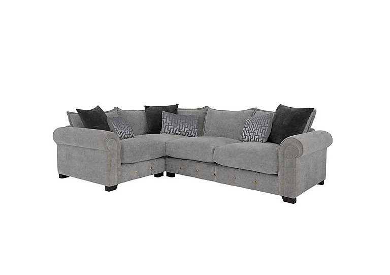 Sumptuous Medium Fabric Left Hand Facing Corner Sofa