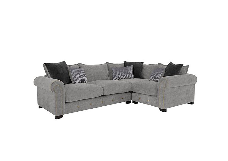 Sumptuous Medium Fabric Right Hand Facing Corner Sofa