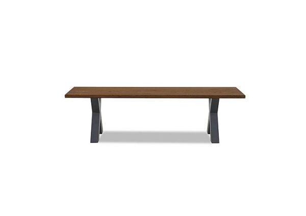 Bodahl  Compact Terra Dining Bench with X Shaped Legs  160 cm  Desert | Bed Sava