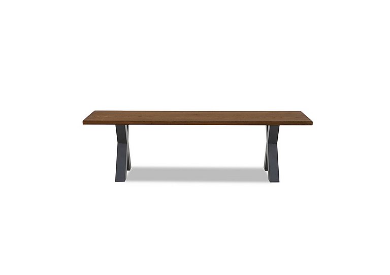 Bodahl - Compact Terra Dining Bench with X-Shaped Legs - 140-cm - Desert