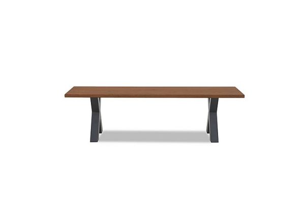 Bodahl  Compact Terra Dining Bench with X Shaped Legs  160 cm  Old Bassano | Bed Sava