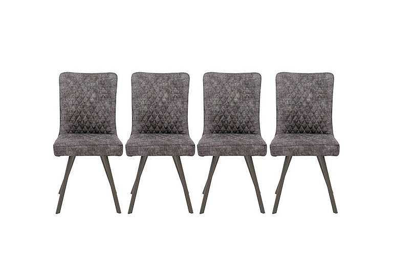Earth Set of 4 Dining Chairs - Graphite