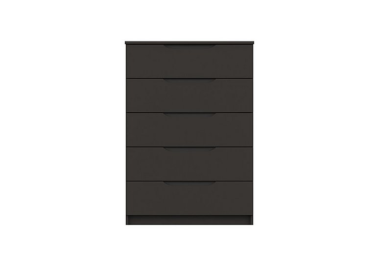 London Bedrooms - St Pancras 5 Drawer Chest - Graphite