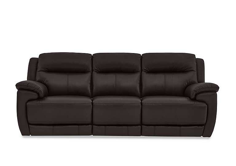 Touch 3 Seater NC Leather Sofa with Power Recliner
