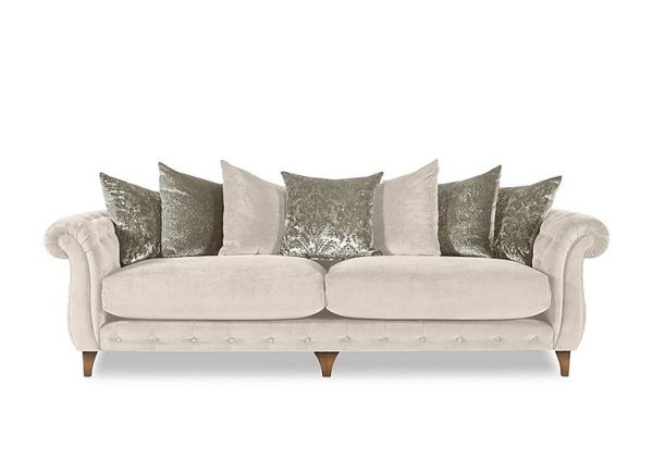 Boutique Palace Fabric Grande Scatter Back Sofa | Bed Sava