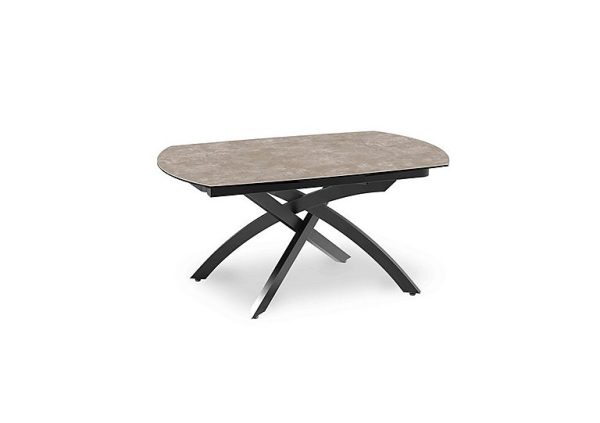 Rafa Swivel Extending Dining Table  160 cm | Bed Sava