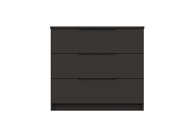 London Bedrooms - St Pancras 3 Drawer Chest - Graphite