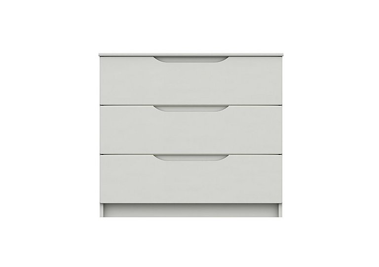 London Bedrooms - St Pancras 3 Drawer Chest - White
