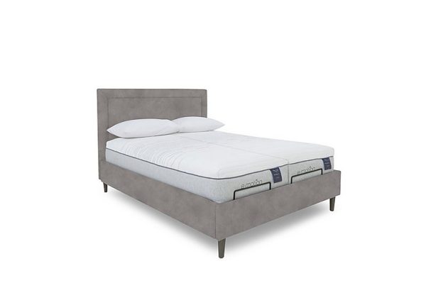 E Motion Yumi Dual Adjustable Bed Frame with Massage Function  Super King  Dapple Oyster | Bed Sava