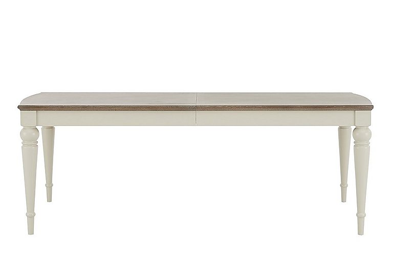 Furnitureland - Annecy Large Extending Dining Table - Soft Grey
