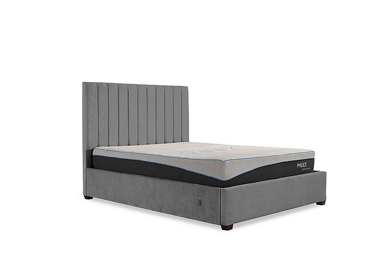 Miranda 133cm Headboard Electric Ottoman Bed Frame - Double - Savannah Armour
