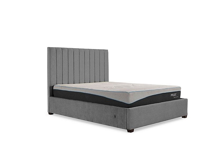 Miranda 133cm Headboard Electric Ottoman Bed Frame - Super King - Savannah Armour