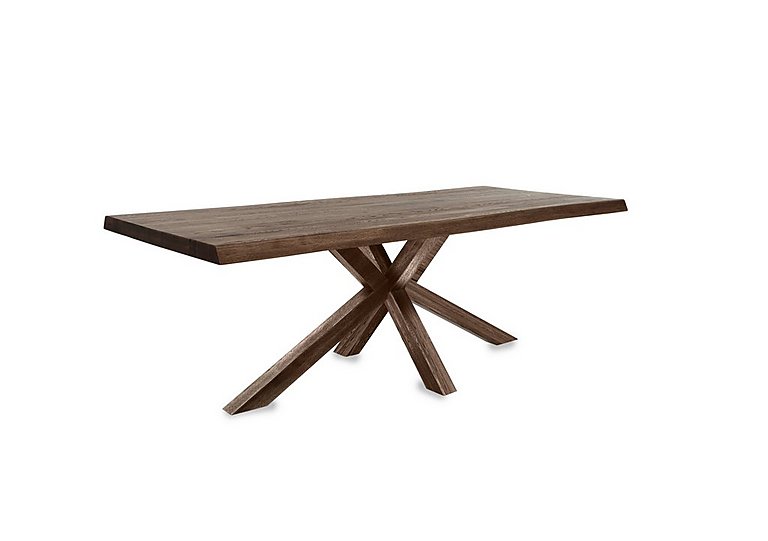 Bodahl - Njord Raw Edge Dining Table with Wood Star Base - 260-cm - Desert