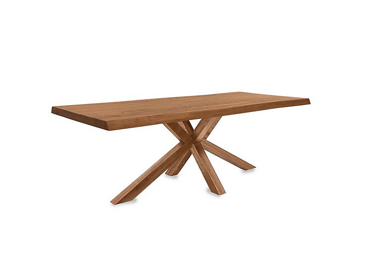 Bodahl - Njord Raw Edge Dining Table with Wood Star Base - 260-cm - Oiled