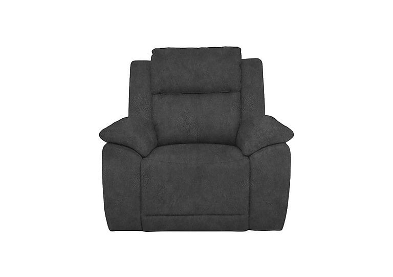 Utah Fabric Power Recliner Armchair with Power Headrest, Power Lumbar and Heated Seat