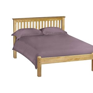 Chilton Pine Low Foot Bed Frame  Double | Bed Sava