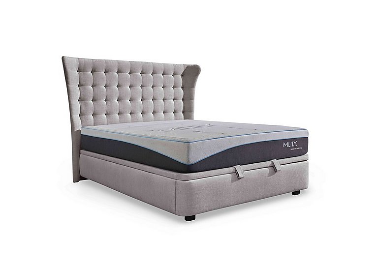 Abbie Manual End Lift Ottoman Bed Frame - King Size