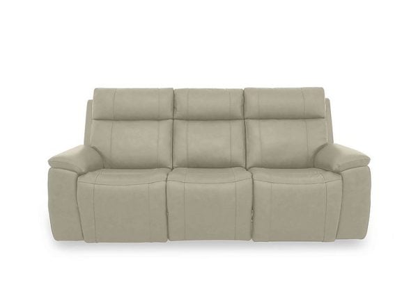 Aero Leather 3 Seater Sofa | Bed Sava