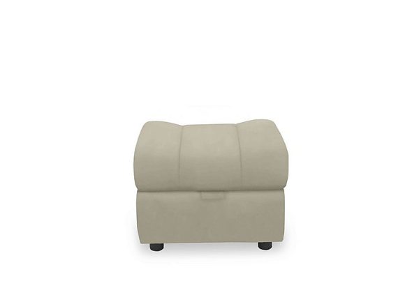 Aero Leather Storage Footstool | Bed Sava