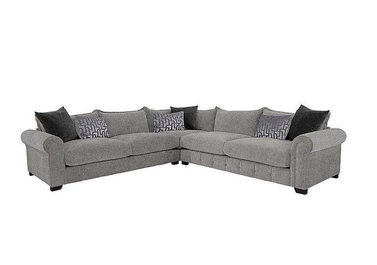 Sumptuous Large Fabric Corner Sofa