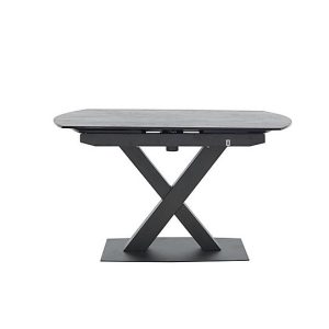 Arctic Extending Dining Table  Graphite | Bed Sava