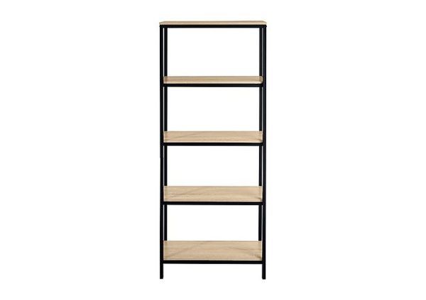 Asher Tall Bookcase  Light Oak | Bed Sava