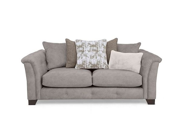 Boutique Aura 3 Seater Scatter Back Sofa | Bed Sava