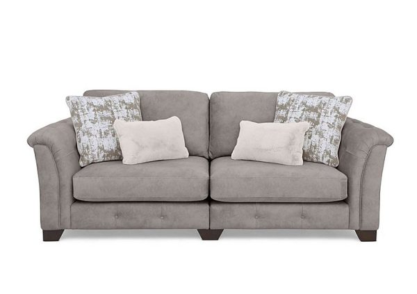 Boutique Aura 4 Seater Classic Back Split Frame Sofa | Bed Sava