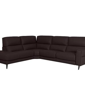 Axel NC Leather Left Hand Facing Chaise End Power Recliner Sofa | Bed Sava
