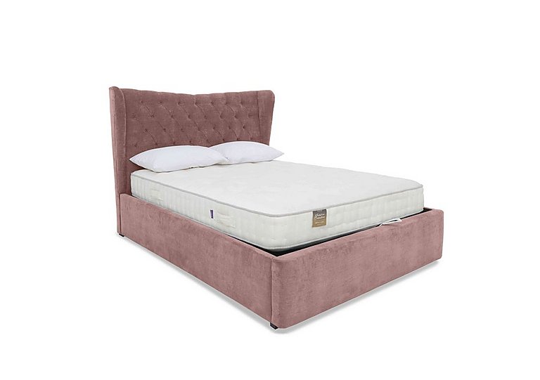 Highgrove - Bauer Ottoman Bed Frame - Super King - Aston Blush