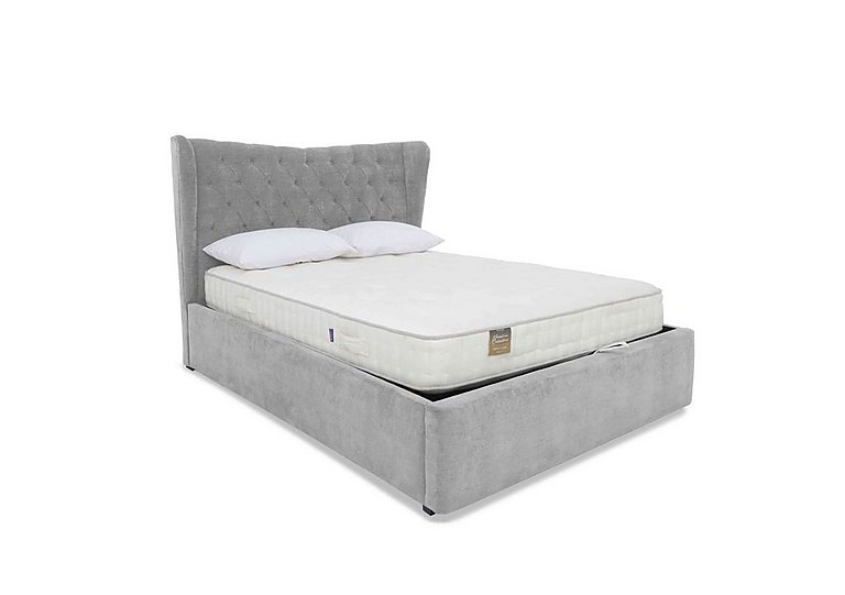 Highgrove - Bauer Ottoman Bed Frame - Super King - Aston Silver