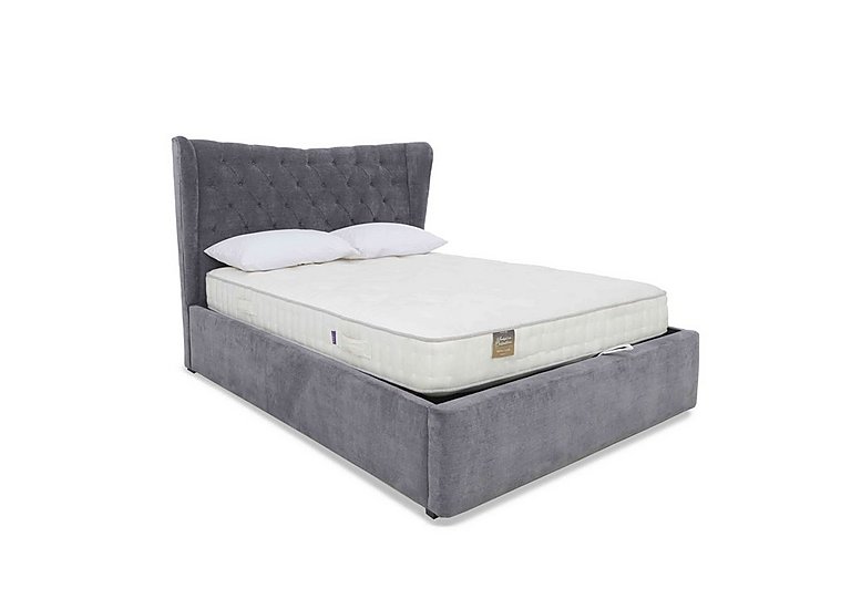 Highgrove - Bauer Ottoman Bed Frame - Super King - Aston Steel