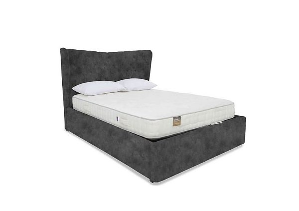 Highgrove  Bauer Ottoman Bed Frame  King Size  Dapple Mink | Bed Sava