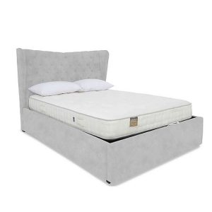 Highgrove  Bauer Ottoman Bed Frame  King Size  Lace Dolphin | Bed Sava