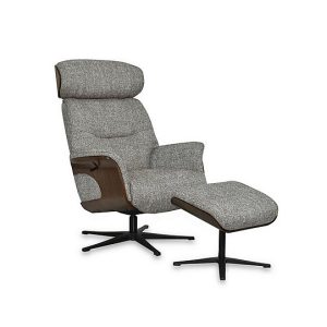 Bern Swivel Chair and Footstool | Bed Sava