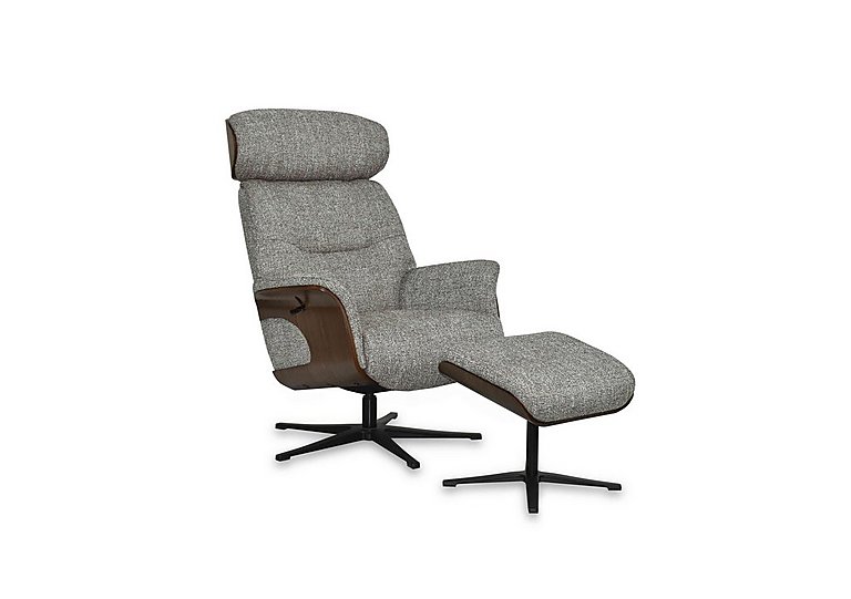Bern Swivel Chair and Footstool