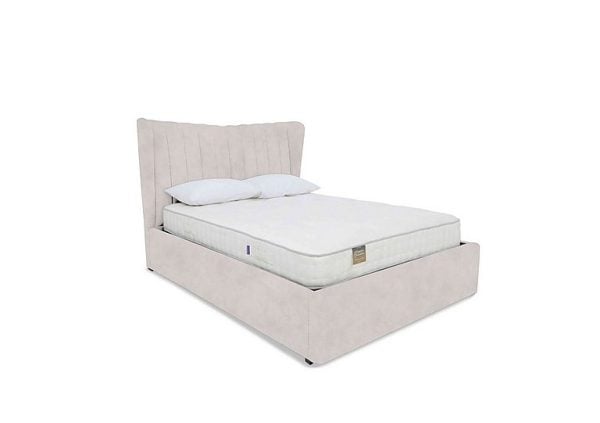 Highgrove  Bourne Ottoman Bed Frame  King Size  Lace Ivory | Bed Sava