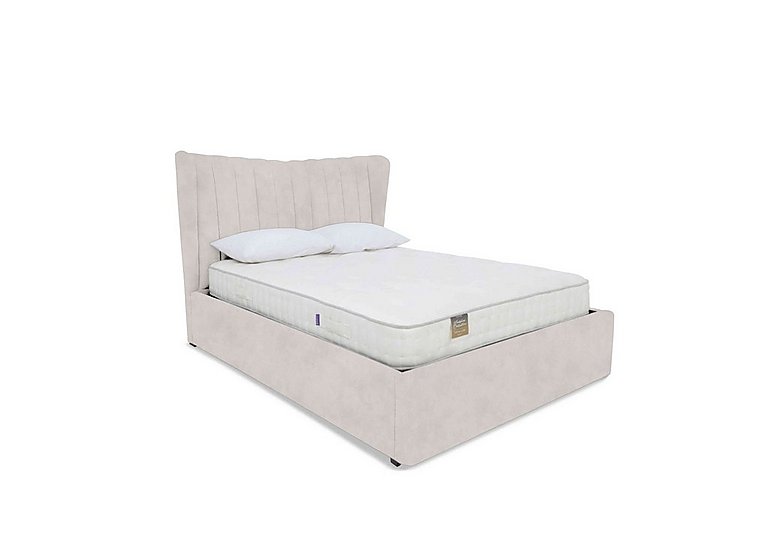 Highgrove - Bourne Ottoman Bed Frame - King Size - Lace Ivory
