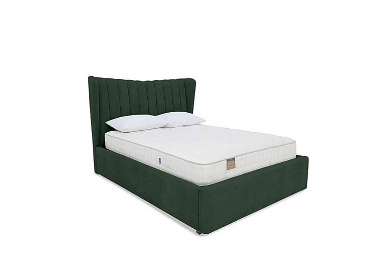 Highgrove - Bourne Ottoman Bed Frame - Super King - Plush Emerald
