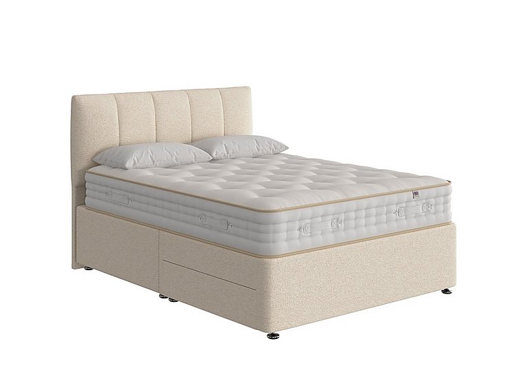 The Handmade Bed Company - Boutique 4000 Divan Set - Super King - Teddy Oat