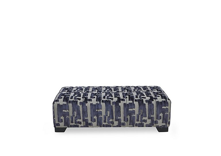Boutique Allure Patterned Bench Footstool