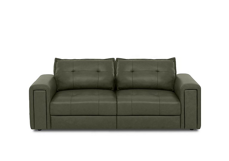 Boutique Goliath 3 Seater Leather Sofa with Storage Drawers