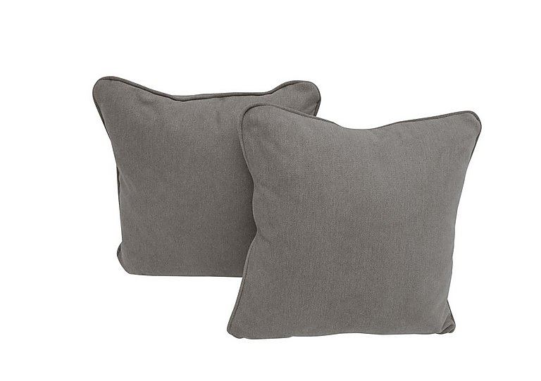 Legend Pair of Scatter Cushions - Cosmo Pewter